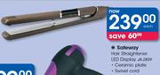 Safeway Hair Straightener LED Display JA-2859