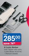 Lucky Barber Hair Clipper With Extra Cutter Blade HCL07AC
