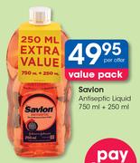 Savlon Antiseptic Liquid 750ml + 250ml