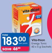 Vita-Thion Energy Tonic 60X5g Sachets-Per Pack