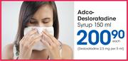 Adco-Desloratadine Syrup 150ml-Each
