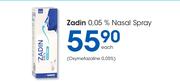 Zadin 0,05% Nasal Spray-Each