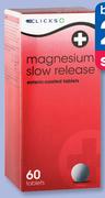 Clicks Magnesium Slow Release 100 Tablets-For 2
