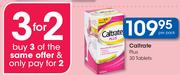 Caltrate Plus-30 Tablets Per Pack