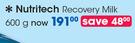 Nutritech Recovery Milk-600g