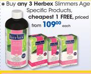 Herbex Slimmers Age Specific Products-Each