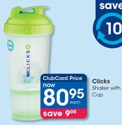 Clicks Shaker With Cup