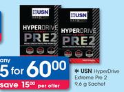 USN HyperDrive Extreme Pre 2 9.6g Sachet-For Any 5