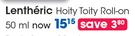 Lentheric Hoity Toity Roll On-50ml