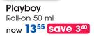 Playboy Roll On-50ml
