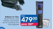 BaByliss For Men Beard Trimmer E820E-Each