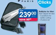 BaByliss For Men Hair Clipper Kit TB5A-Per Kit
