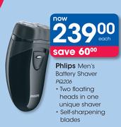 Philips Men's Battery Shaver PQ206-Each