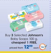 Johnson's Baby Soaps-100g Each