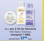 Oh So Heavenly Mini Baby Toiletries-Each
