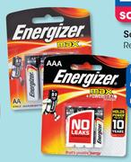 Energizer Max AA Batteries 2 Pack-Per Pack