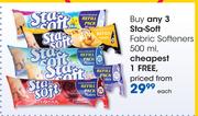 Sta Soft Fabric Softeners-500ml Each