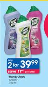 Handy Andy Cream-2 x 750ml