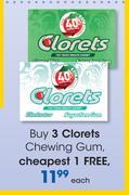 Clorets Chewing Gum-Each