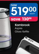 Kambrook Aspire Glass Kettle