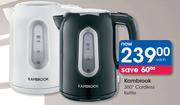 Kambrook 360 Degree Cordless Kettle-Each