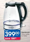 Kambrook Glass Kettle 1.7Ltr