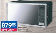 Kambrook Digital Display Microwave-20Ltr