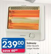 Safeway 2 Bar Quartz Large Heater-Each