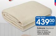 Safeway Electrical Fitted Blanket-Each