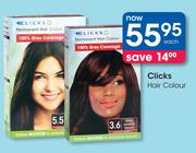 Clicks Hair Colour Each 