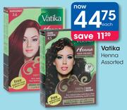 Vatika Henna Assorted Each