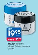 Revlon Realistic Creme Relaxer Assorted-250ml Each