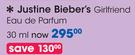 Justine Bieber's Girlfriend Eau De Parfum-30ml Each