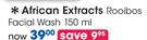 African Extracts Rooibos Facial Wash-150ml