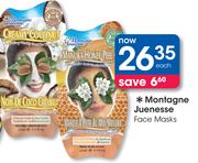 Montagne Juenesse Face Masks Each