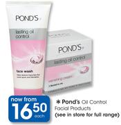 Pond's Oil Control Facial Products Each