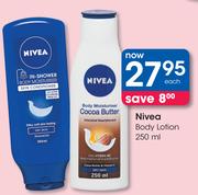  Nivea Body Lotion-250ml Each