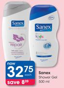 Sanex Shower Gel-500ml Each