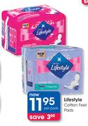 Lifestyle Cotton Feel Pads-Per Pack