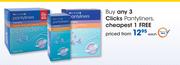 Clicks Pantyliners Each