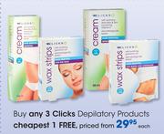  Clicks Depilatory Products Each