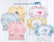 Fashion Long Sleeve T-Shirt-Each