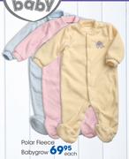 Polar Fllece Babygrow-Each