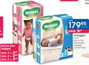 Huggies Gold Boy Or Girl Disposable Nappies Jumbo Pack-Per Pack