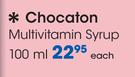 Chocaton Multivitamin Syrup-100ml