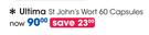 Ultima St John's Wort-60 Capsules Per Pack