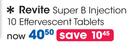 Revite Super B Energy Injection 10 Effervescent Tablets-Per Pack