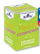 Revite Super B Energy Injection-30 Tablets Per Pack