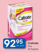 Caltrate Plus 30 Tablets-Per Pack