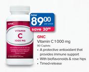 GNC Vitamin C 1000 mg-90 Caplets Per Pack